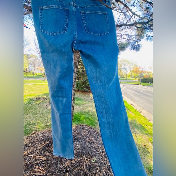 New, Stylein Katie👖Sz-31 Denim Blue- Unisex Designer MSRP $199, ☁️SilkSoft Denim - Picture 9 of 16